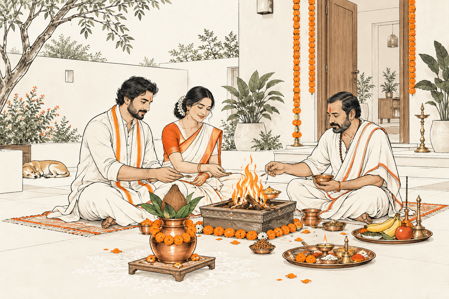 Rudrabhishek pooja tradition