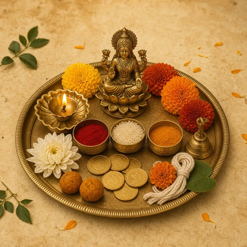 Shree Lakshmi Puja pooja tradition